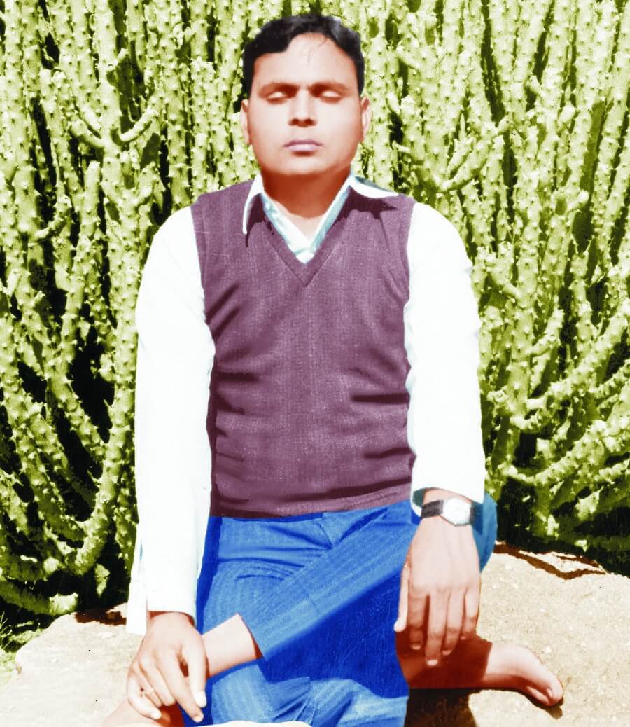 Bhaiyaji in spiritual practice