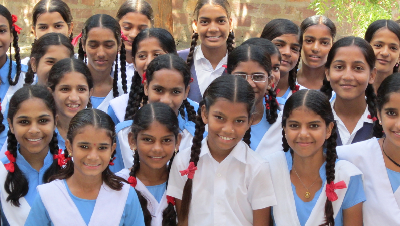 Empowered girls of the Trust