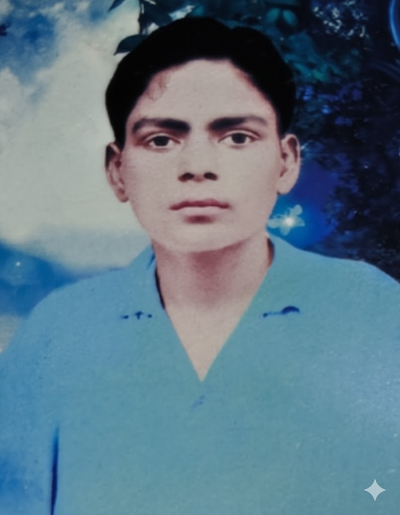 Shri Nandkishore Sharda in his youth